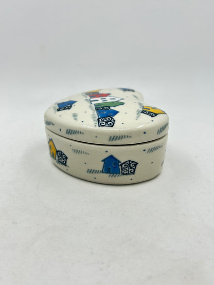 Heart Shaped Container ~ 4" ~ U5180 - U3!