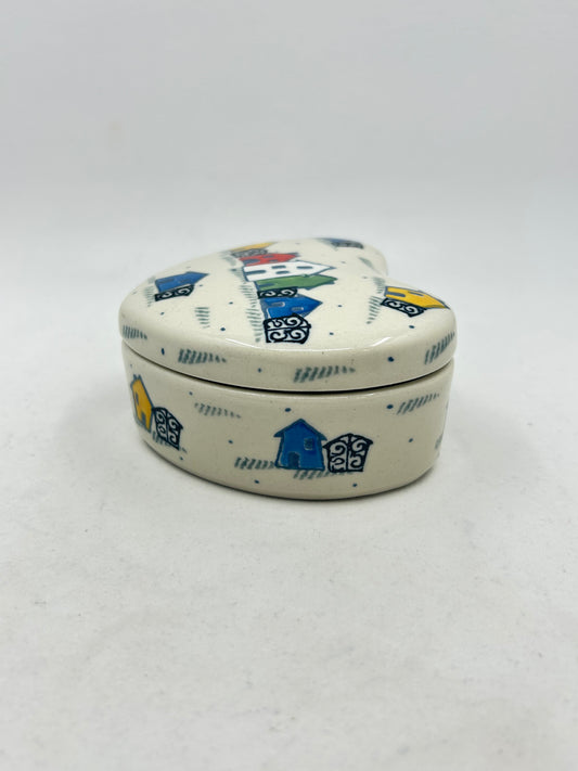 Heart Shaped Container ~ 4" ~ U5180 - U3!