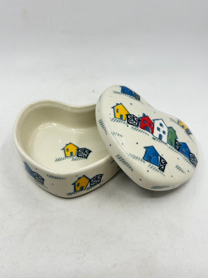 Heart Shaped Container ~ 4" ~ U5180 - U3!