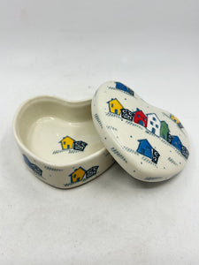 Heart Shaped Container ~ 4" ~ U5180 - U3!