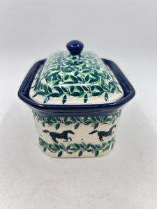 Covered Container ~ 3.25H x 3.5W x 4.5L ~ 2241X - T3!