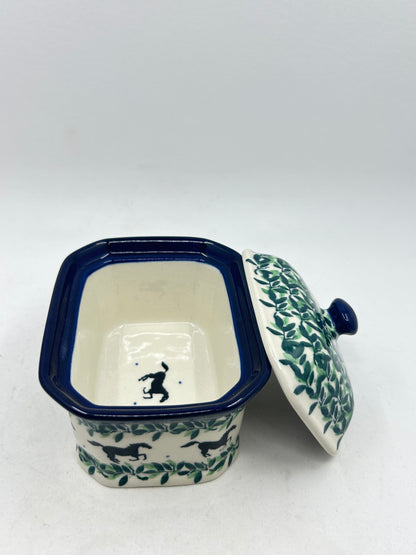 Covered Container ~ 3.25H x 3.5W x 4.5L ~ 2241X - T3!