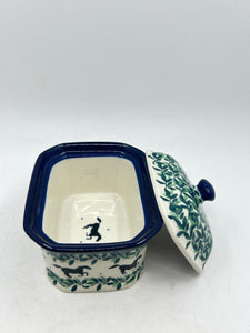Covered Container ~ 3.25H x 3.5W x 4.5L ~ 2241X - T3!