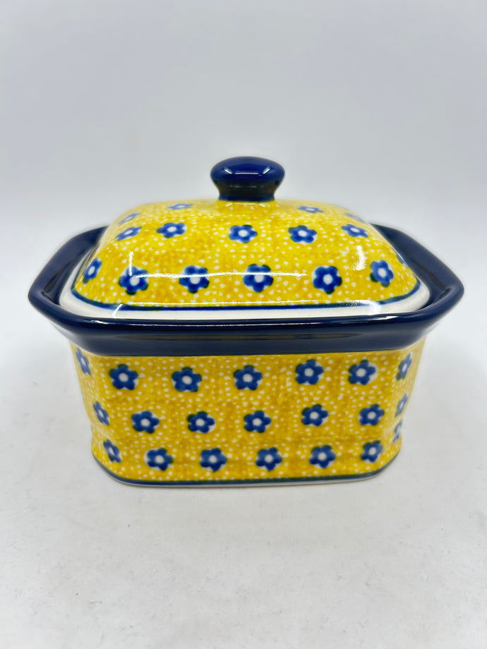 Covered Container ~ 3.25H x 3.5W x 4.5L ~ 0242X - T3!