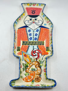 Nutcracker Platter -  Gingerbread House - A2*