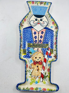 Nutcracker Platter -  Gingerbread - A2*