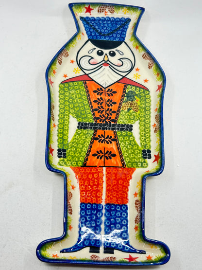 Nutcracker Platter -  Blue Hat with Green Jacket*