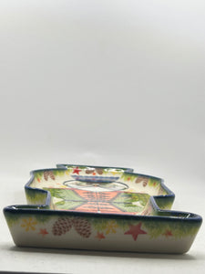 Nutcracker Platter -  Blue Hat with Green Jacket*