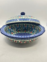 Load image into Gallery viewer, Baker ~ Wavy Edge Oval with Lid ~ 9.5 inch ~ U1955 ~ U3!