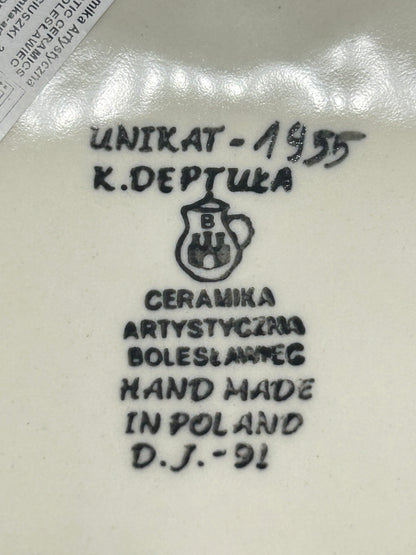 Baker ~ Wavy Edge Oval with Lid ~ 9.5 inch ~ U1955 ~ U3!