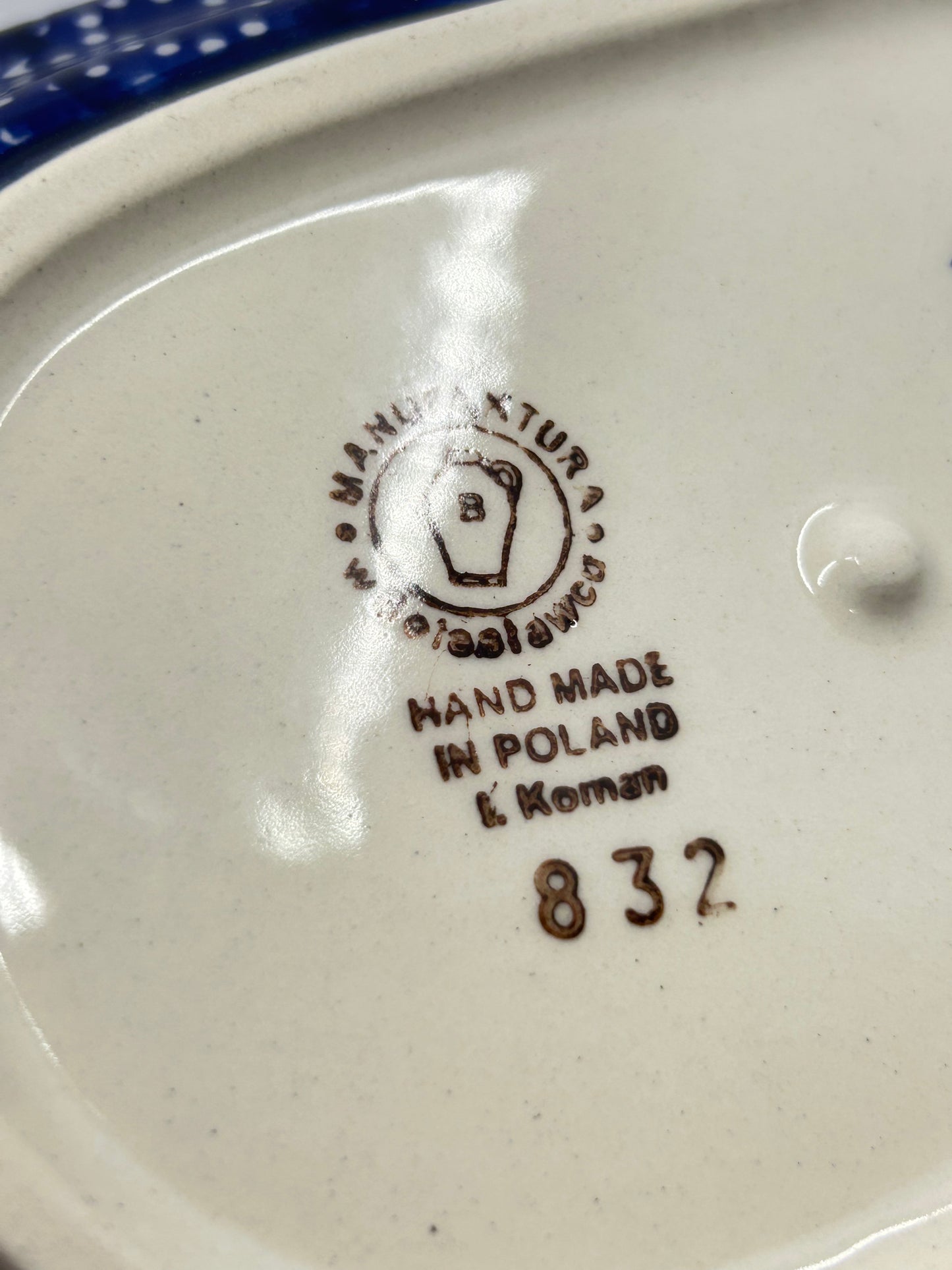 Butter Dish with Handle  - DPMA