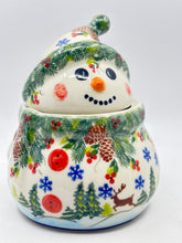 Load image into Gallery viewer, Kalich Snowman Candy Container - Reindeer - A*