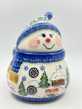 Load image into Gallery viewer, Kalich Snowman Candy Container - Winter Home - A*