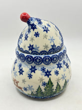 Load image into Gallery viewer, Kalich Snowman Candy Container - Reindeer witih Sled - A*