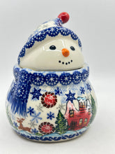Load image into Gallery viewer, Kalich Snowman Candy Container - Reindeer witih Sled - A*