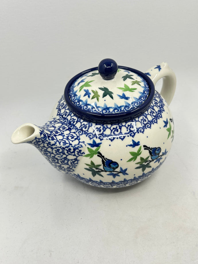 E21 ~ Teapot with Strainer ~ 3235X - T4!