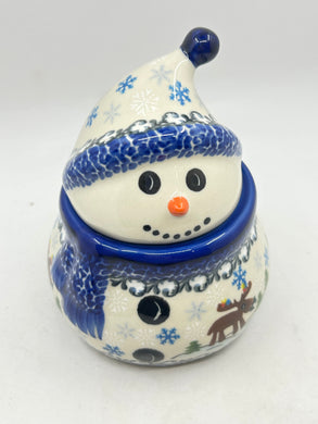 Kalich Snowman Candy Container - Moose - UXX2*