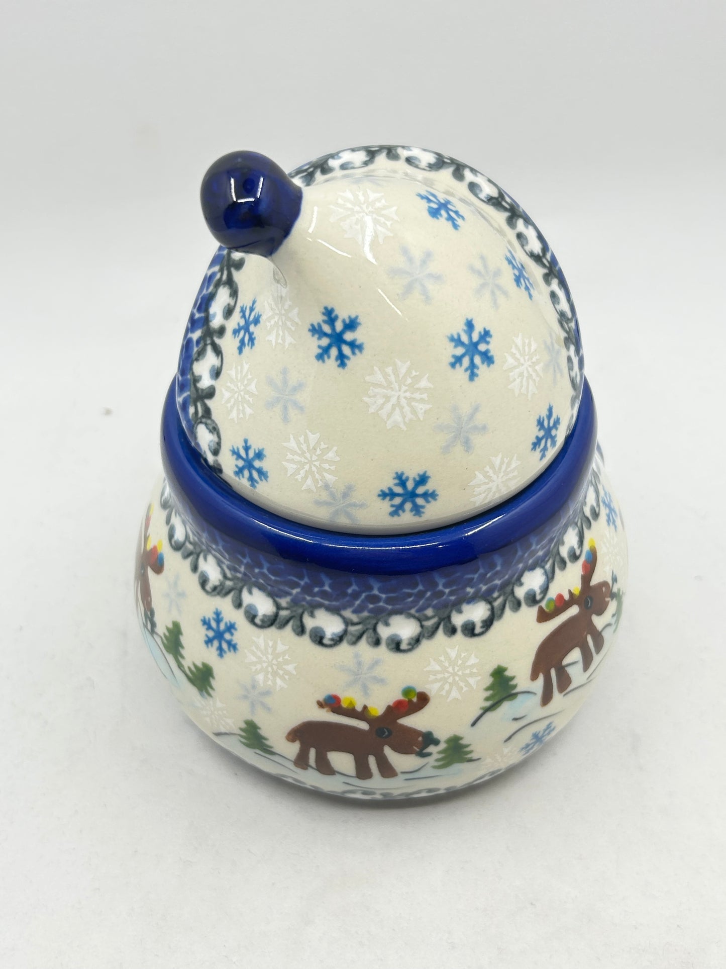 Kalich Snowman Candy Container - Moose - UXX2*