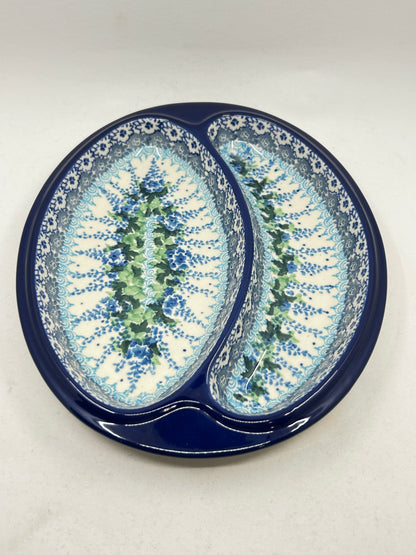 Dish ~ Divided ~ 8 x 9.75 inch ~ 3300X ~ T4!