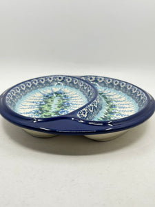 Dish ~ Divided ~ 8 x 9.75 inch ~ 3300X ~ T4!