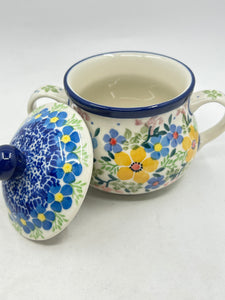 Cream (6 oz) & Sugar (7oz) w/Plate ~ U5166 - U3!