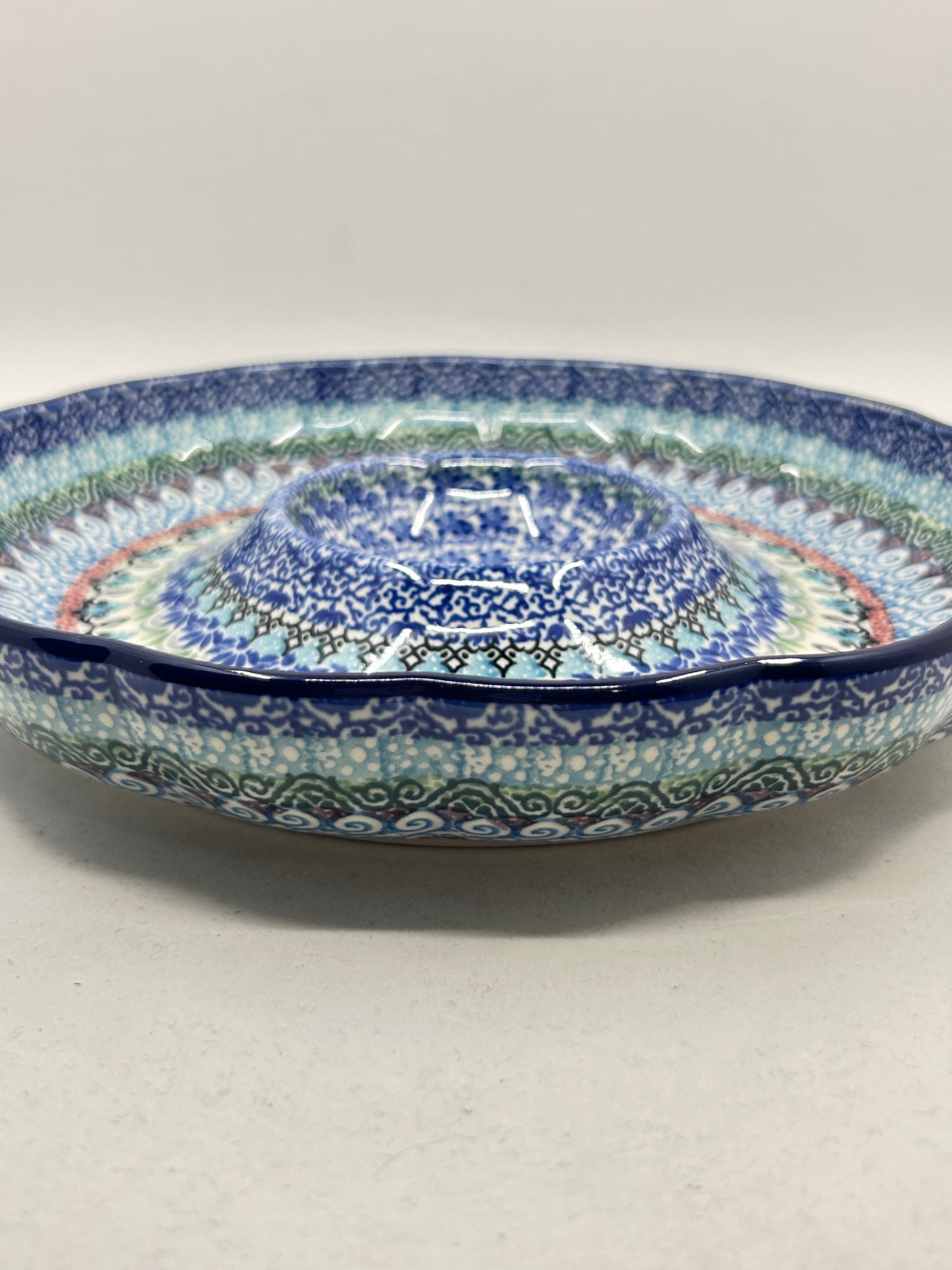 Bowl ~ Chip & Dip ~ 10W x 1.75D ~ U5198 ~ U3!