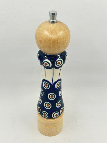 Second Quality Light Wood Spice Grinder - 054A
