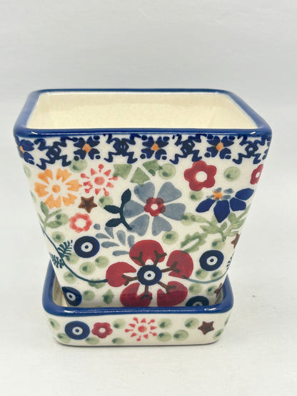 Second Quality Square Flower Pot  - EO34