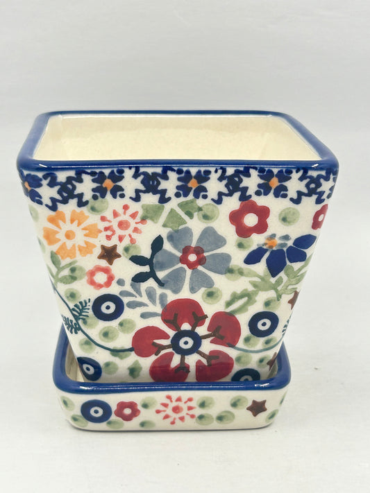 Second Quality Square Flower Pot  - EO34
