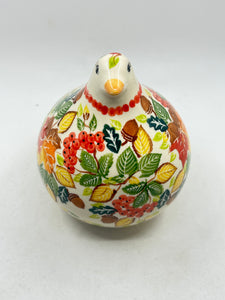 Dove Figurine - Fall Leaves - A1*