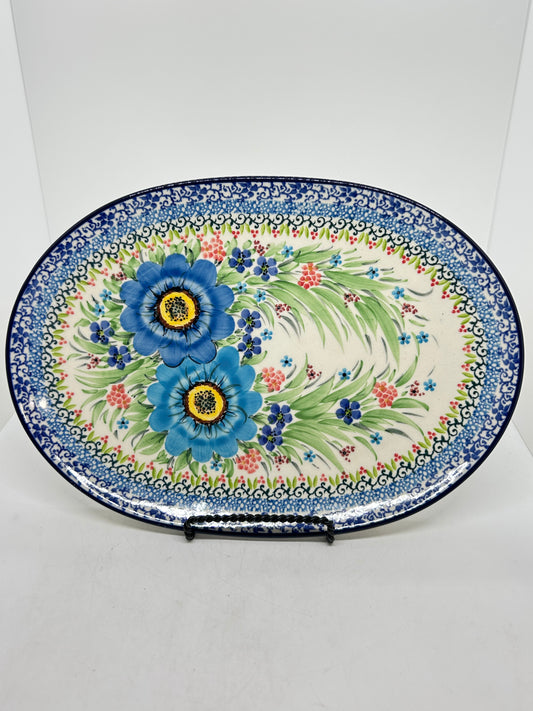Wider 12" Oval Platter - U5157 - U4!