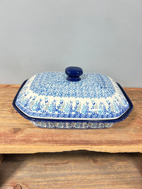 Baker ~ Covered Casserole ~ 9.5 x 12 inch ~ 3278X ~ T3!
