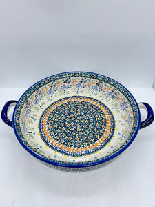 9.5" Round Baker with handle ~ JZ32