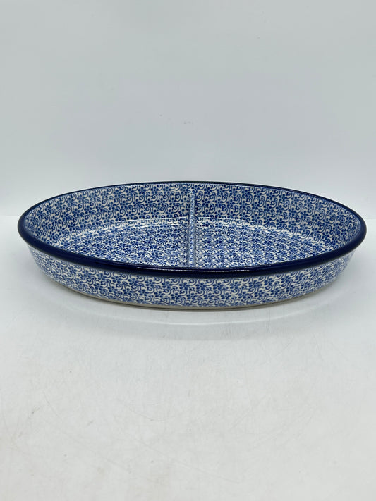 Dish ~  Divided Oval ~ 2111X - T4!