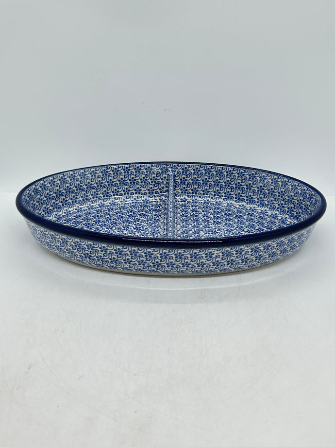 Dish ~  Divided Oval ~ 2111X - T4!