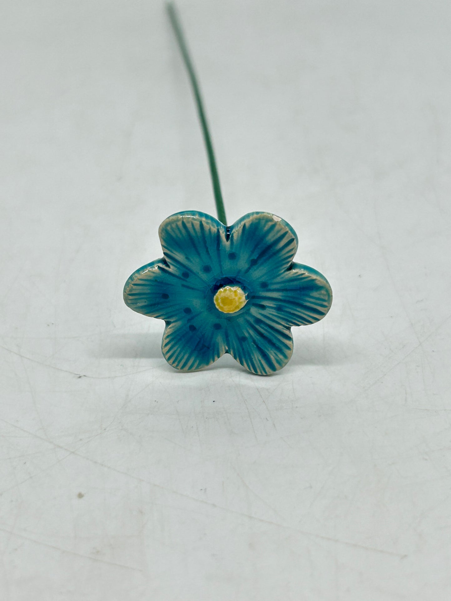 Ceramic Violet Flower