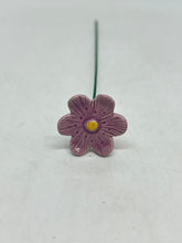 Load image into Gallery viewer, Ceramic Violet Flower