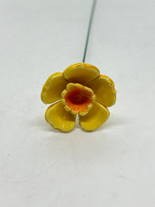 Ceramic Daffodil Flower