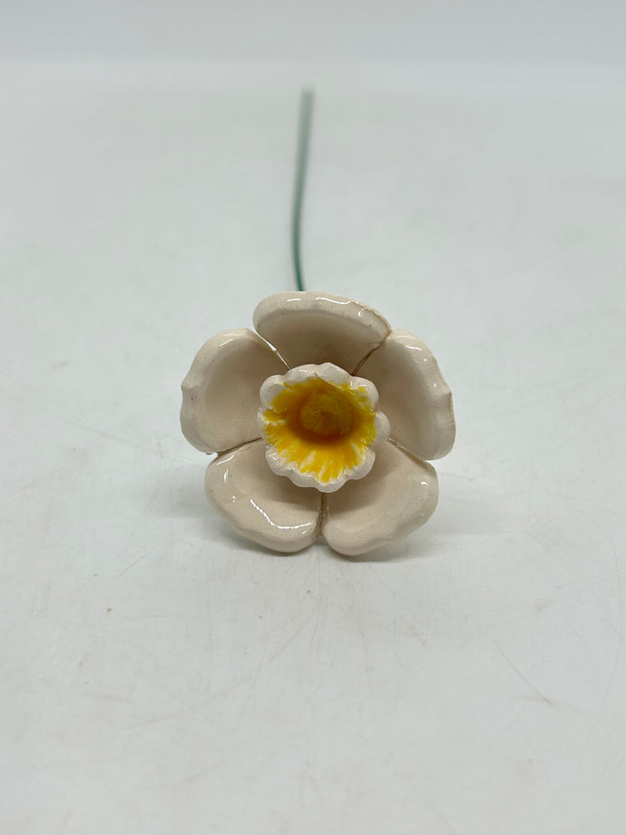 Ceramic Daffodil Flower