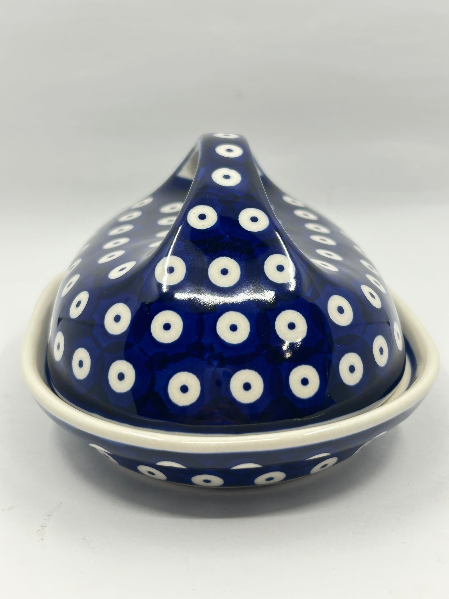 Butter Dish with Handle  - 070A
