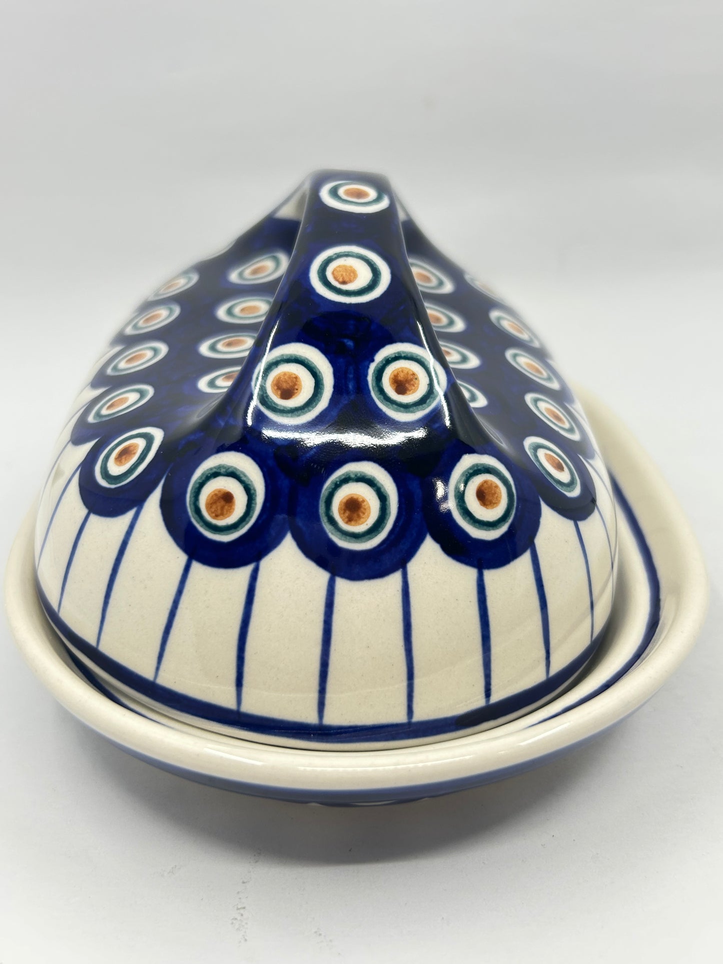 Butter Dish with Handle  - 054A