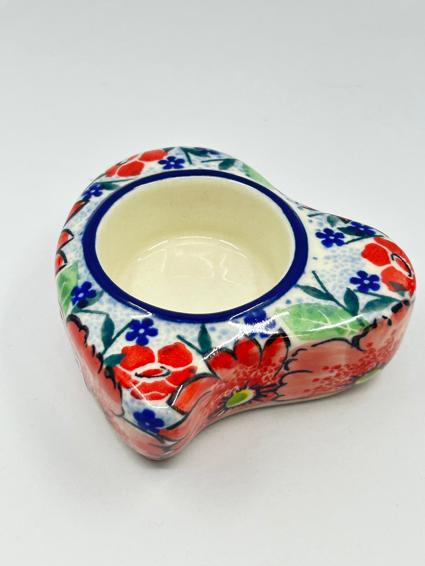 Heart Shaped Tea Light Holder- 3.25" W ~ U5137 - U4!