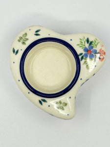 Heart Shaped Tea Light Holder- 3.25" W ~ U5166 - U3!