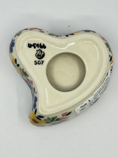Heart Shaped Tea Light Holder- 3.25" W ~ U5166 - U3!