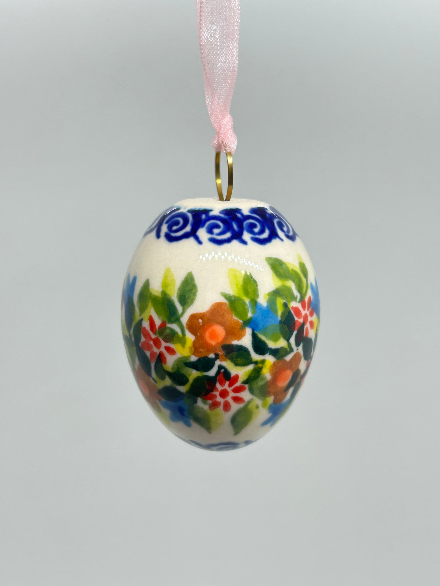 Brown Daisy Hanging Egg - U1