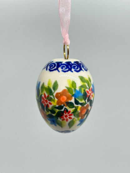 Brown Daisy Hanging Egg - U1