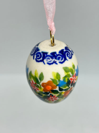 Brown Daisy Hanging Egg - U1