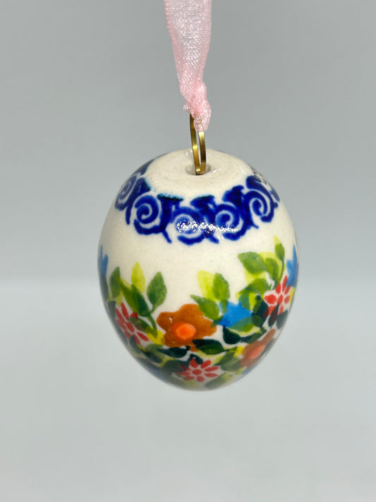 Brown Daisy Hanging Egg - U1
