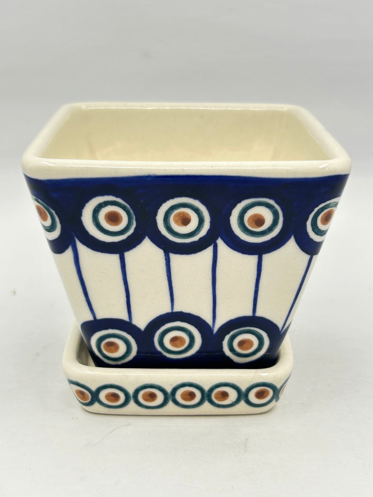 Second Quality Square Flower Pot  - 054A