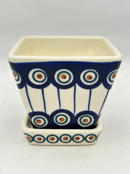 Second Quality Square Flower Pot  - 054A